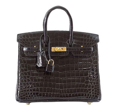 prix sac hermes birkin crocodile|hermes birkin 25 price.